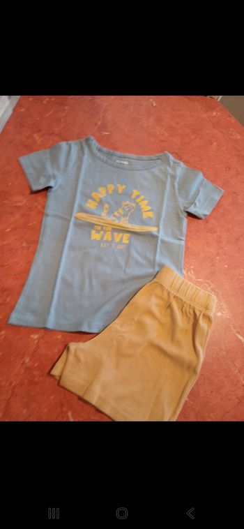Ensemble garçon taille 4 ans