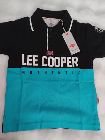 Polo garçon Lee Cooper neuf avec étiquettes 12 ans