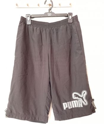 Pantacourt homme noir Puma