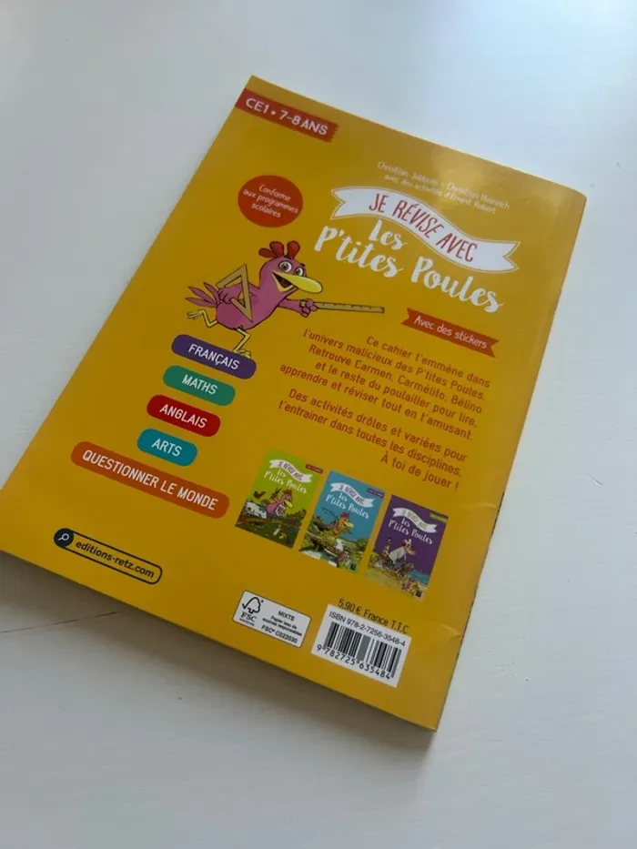 Cahier de vacances 7/8 ans - photo numéro 2