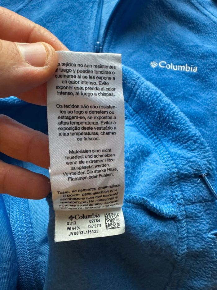 Polaire full zip Columbia - photo numéro 8