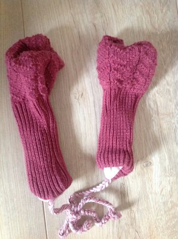 Gants bébé rose Sergent Major - 6/9 mois
