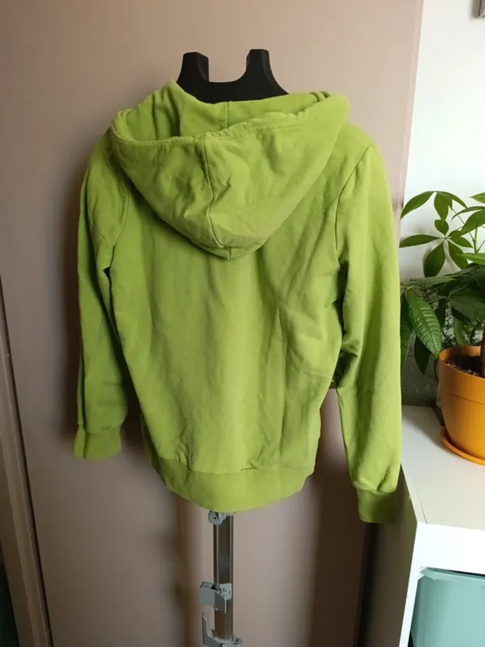 Veste zip verte - photo numéro 7