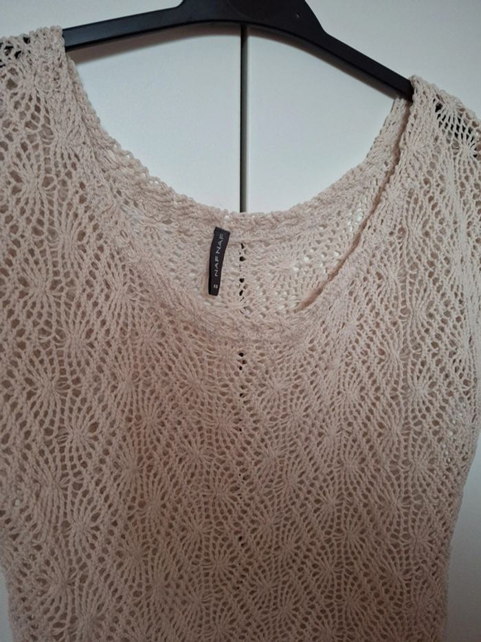 Pull léger beige - photo numéro 2