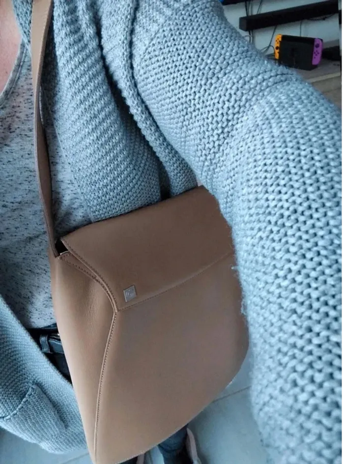 Sac couleur taupe grand format - photo numéro 9