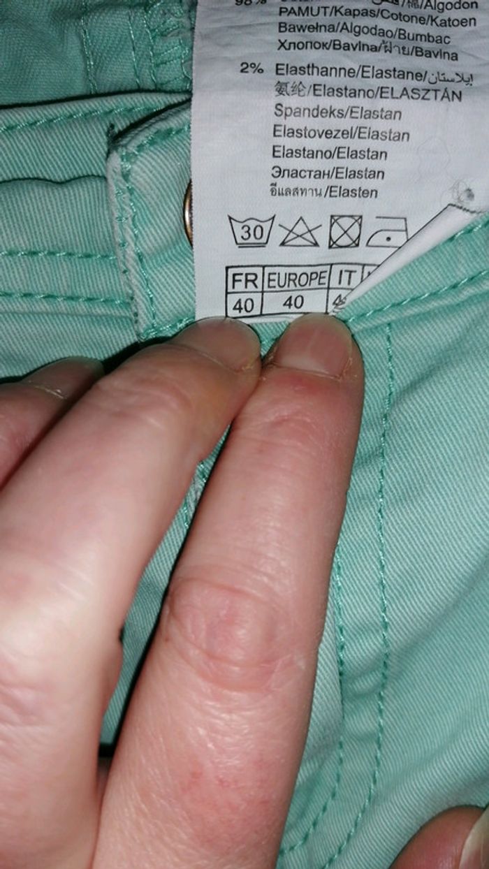 Pantalon 3/4 camaïeu - photo numéro 5