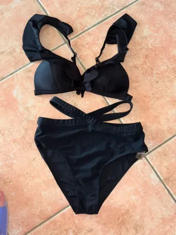 Maillot de bain noir Shein