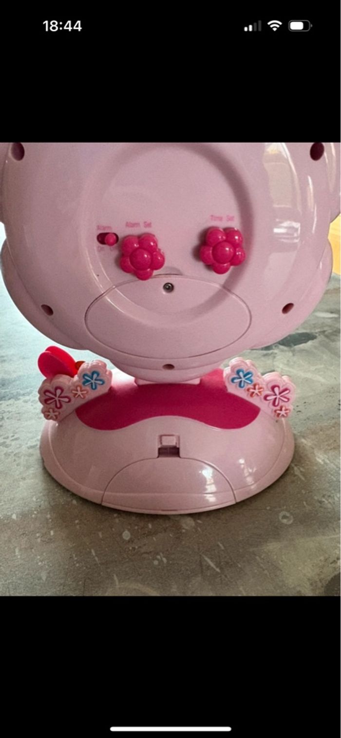Radio réveil Barbie avec veilleuse - photo numéro 3
