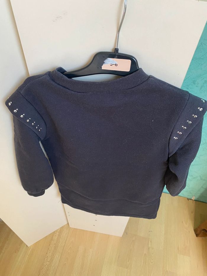Robe manches longues maille sweat-shirt - photo numéro 3