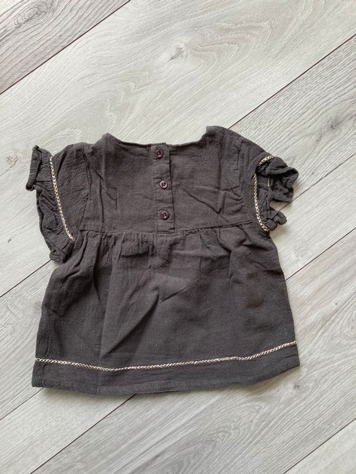 Blouse en lin bébé fille - photo numéro 3