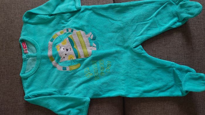 Pyjama bébé bleu DPAM