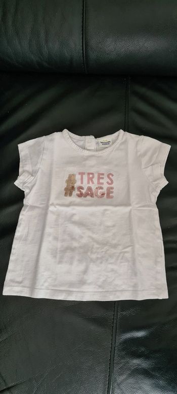 T-shirt très sage TAO 18 mois