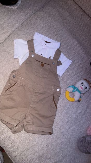 Ensemble obaïbi combinaison chemise