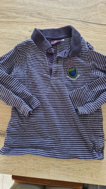 Polo manche langue sergent major 3 ans