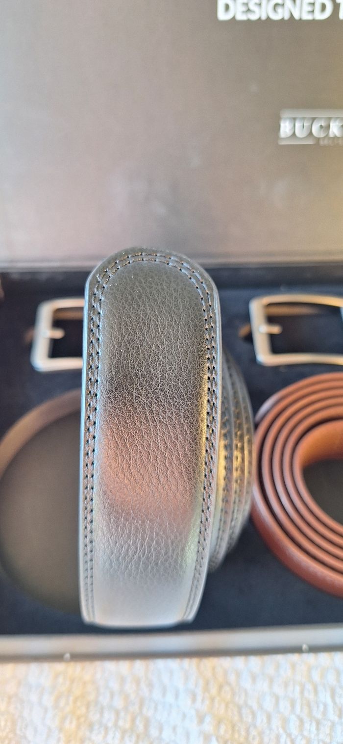 Coffret 3 ceintures pour homme "Buckley Belts" - photo numéro 3