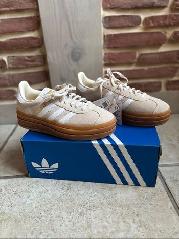 Adidas gazelle bold wonder white taille 38 2/3