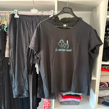 Pyjama• noir • 50/52 🌼