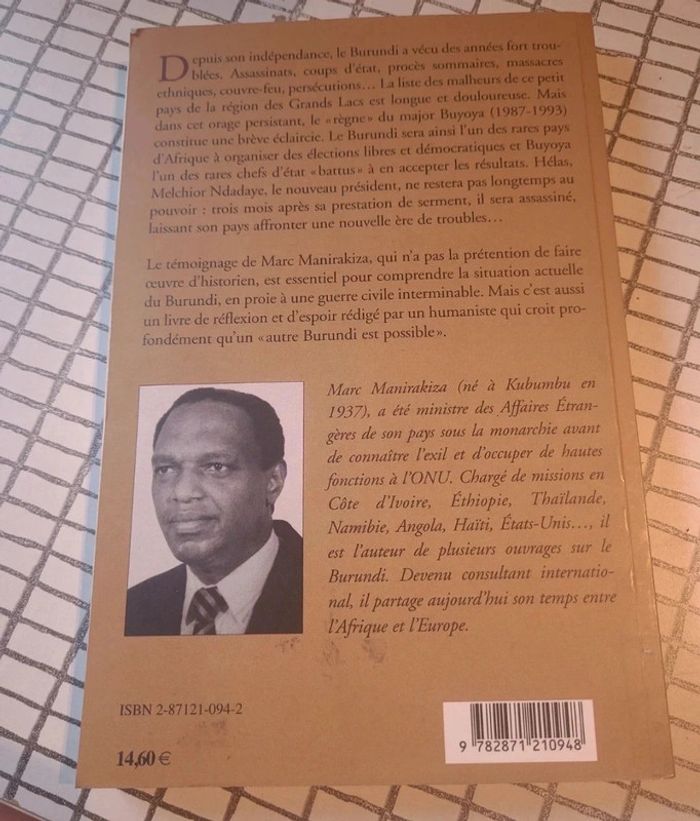 Burundi. Quand le passe ne passe pas - photo numéro 2