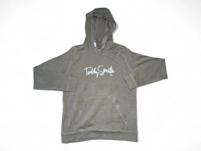 Sweat à capuche Teddy Smith S-Evry Hoody JR Châtain