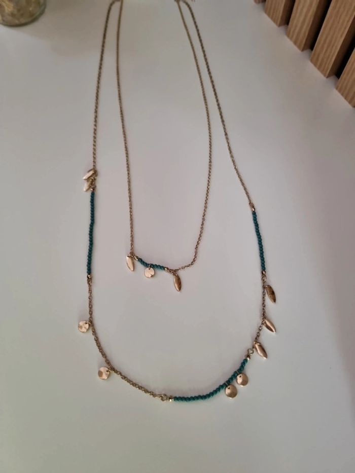 Collier double Balaboosté Neuf - photo numéro 3