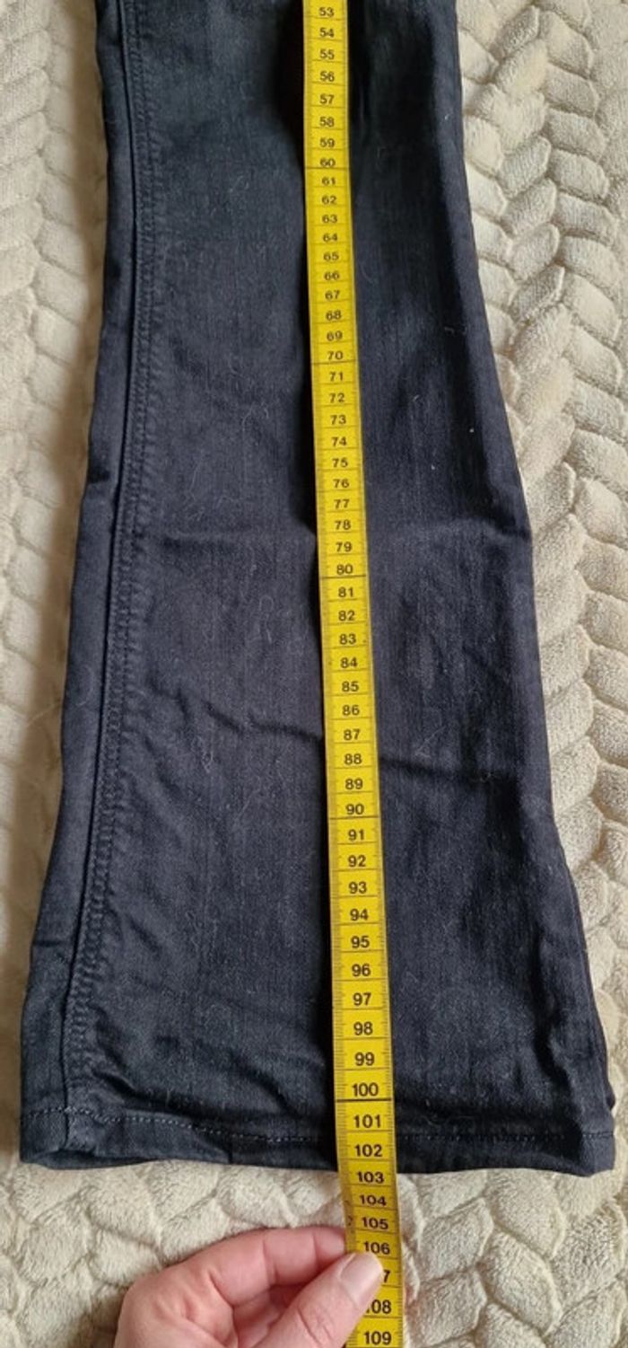 Jean bootcut évasé flare noir "Comptoir des cotonniers" taille 38 - photo numéro 7