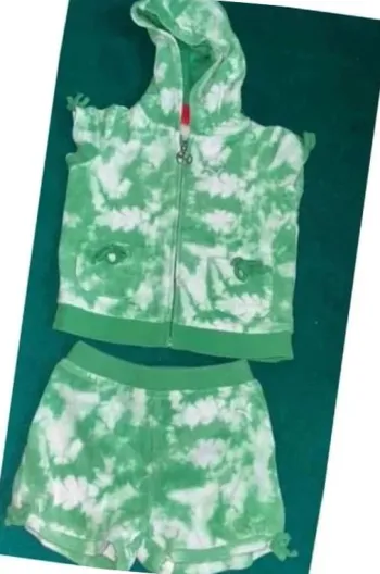 Ensemble été short et sweat bébé fille Puma 24 mois