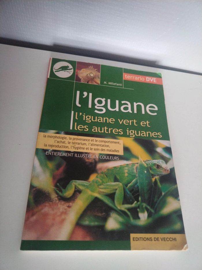 Livre sur l'iguane
