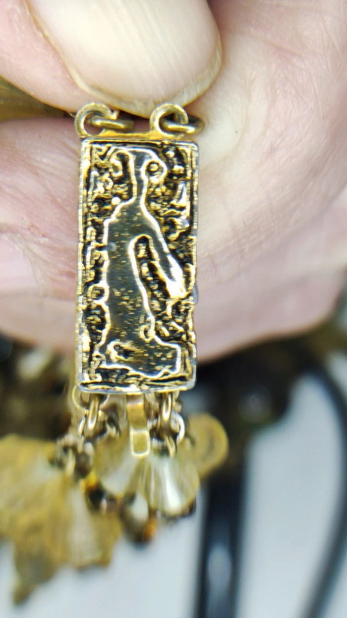 Magnifique collier vintage inspiration 70's - photo numéro 10