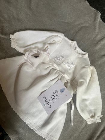 Robe vintage blanche Prisu