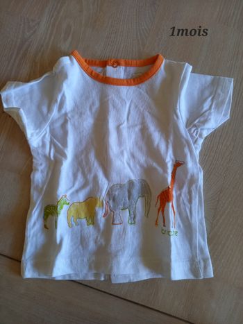T-shirt 1mois