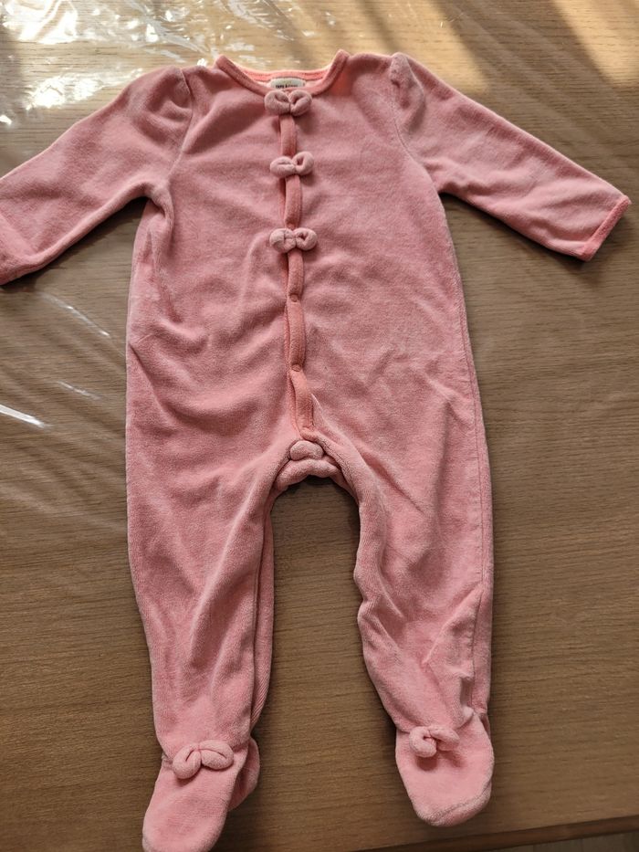 Lot de pyjamas velours fille 18 mois - photo numéro 7