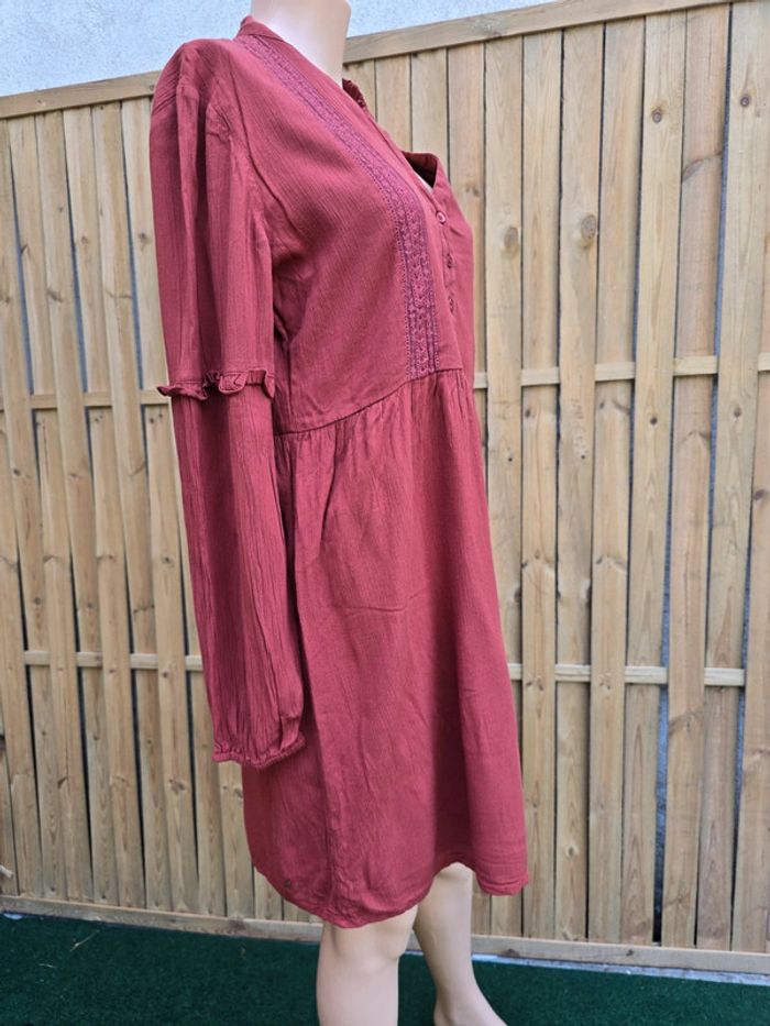 Robe en gaze de coton 🍒pimkie🍒taille 42/44 - photo numéro 3