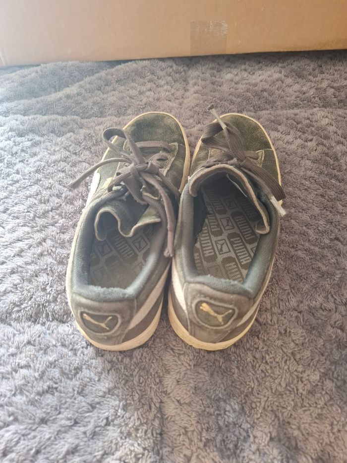 Basket Puma suede en bon état - photo numéro 3