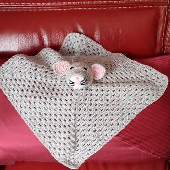 Doudou "Petite Souris" au crochet *fait main