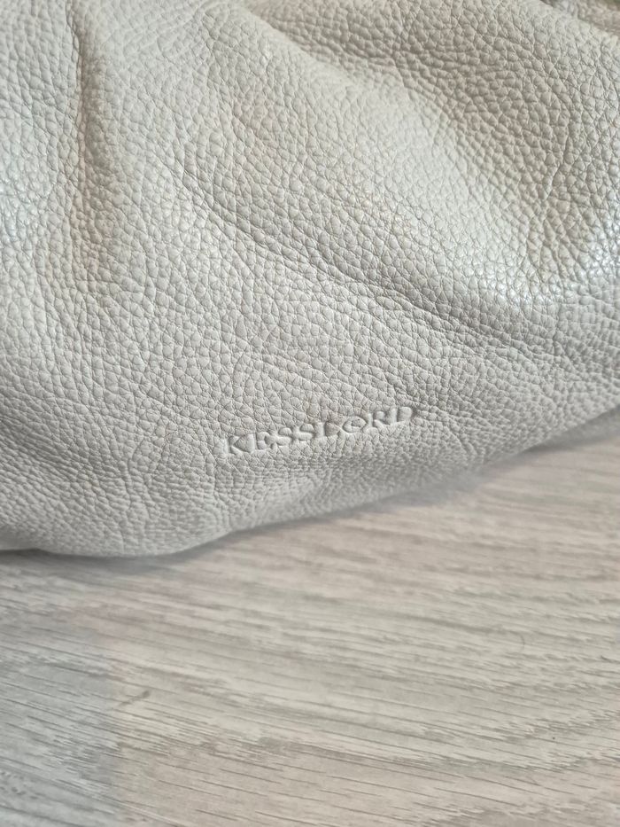 Sac à a main gris clair cuir Kesslord - photo numéro 3