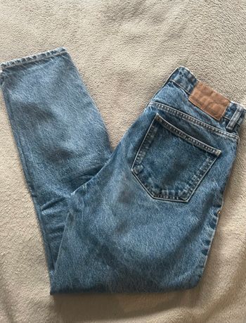 Jeans mom Zara femme Taille 36 bleu