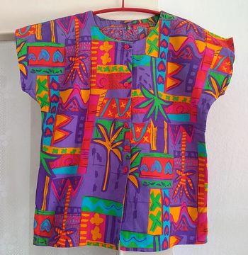 Chemisier Haut manches courtes 10 ans