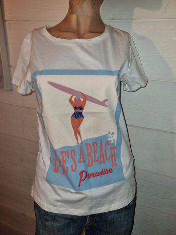 T-shirt brodé T34-36