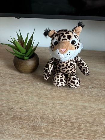 Peluche léopard kinder