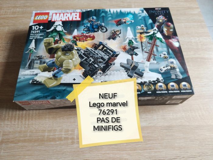 Lego marvel 76291 neuf pas de minifigs