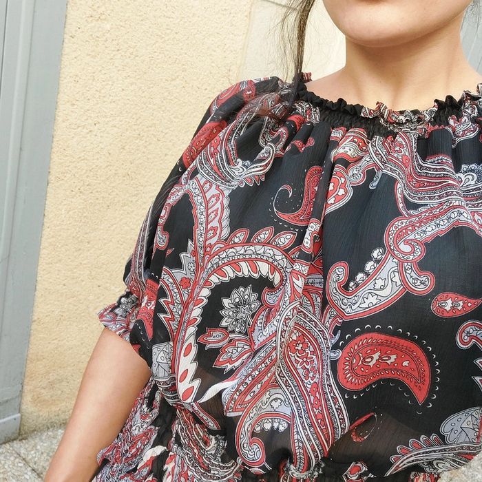 Magnifique blouse Vintage taille M - photo numéro 4
