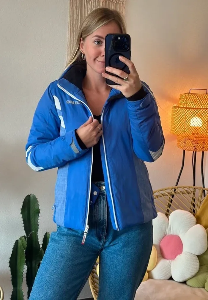 Veste d’hiver / de ski bleue taille 34 - Colmar - photo numéro 5