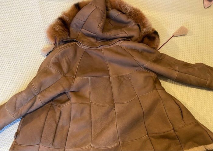 Manteau avec fourrure taille 6 ans - photo numéro 4