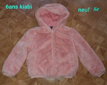 Manteau moumoute 6ans kiabi