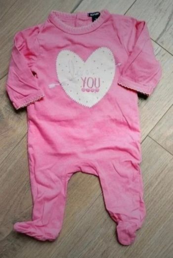 Pyjama Kiabi 3 mois "I love you"