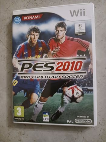 Jeu Wii PES 2010 pro evolution soccer
