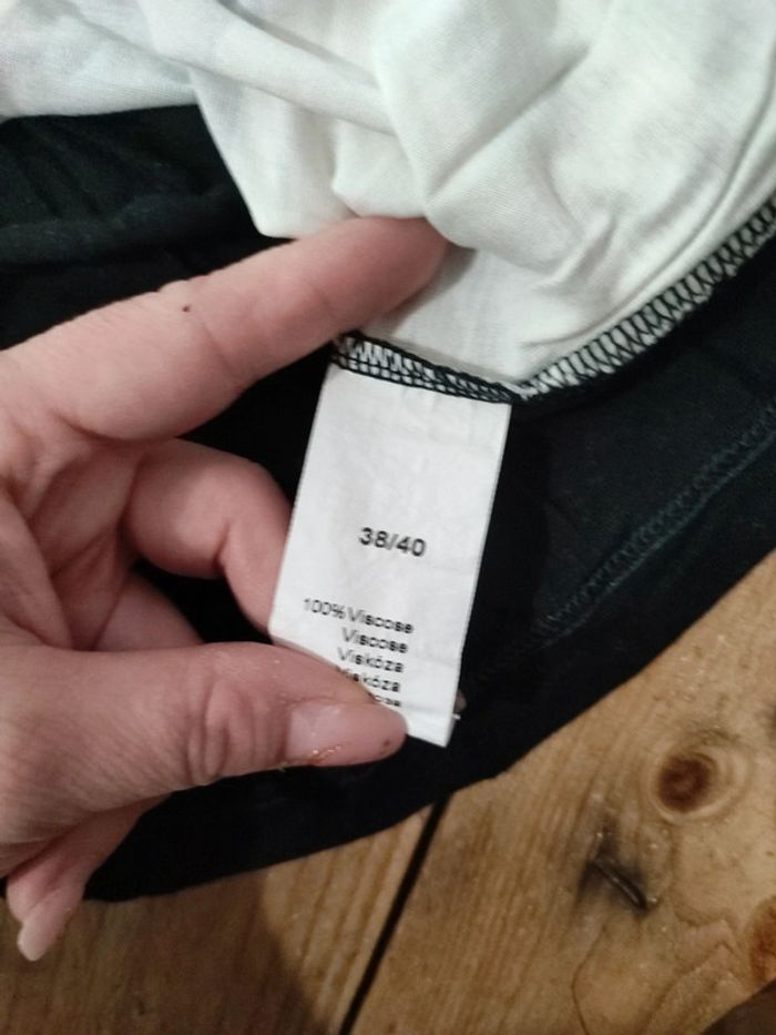 T-shirt Blanche porte photo print - photo numéro 4