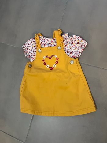 Robe + tee shirt 12 mois