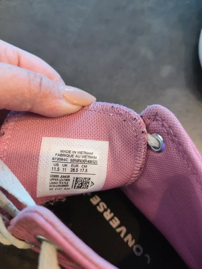 Converse rose - photo numéro 7