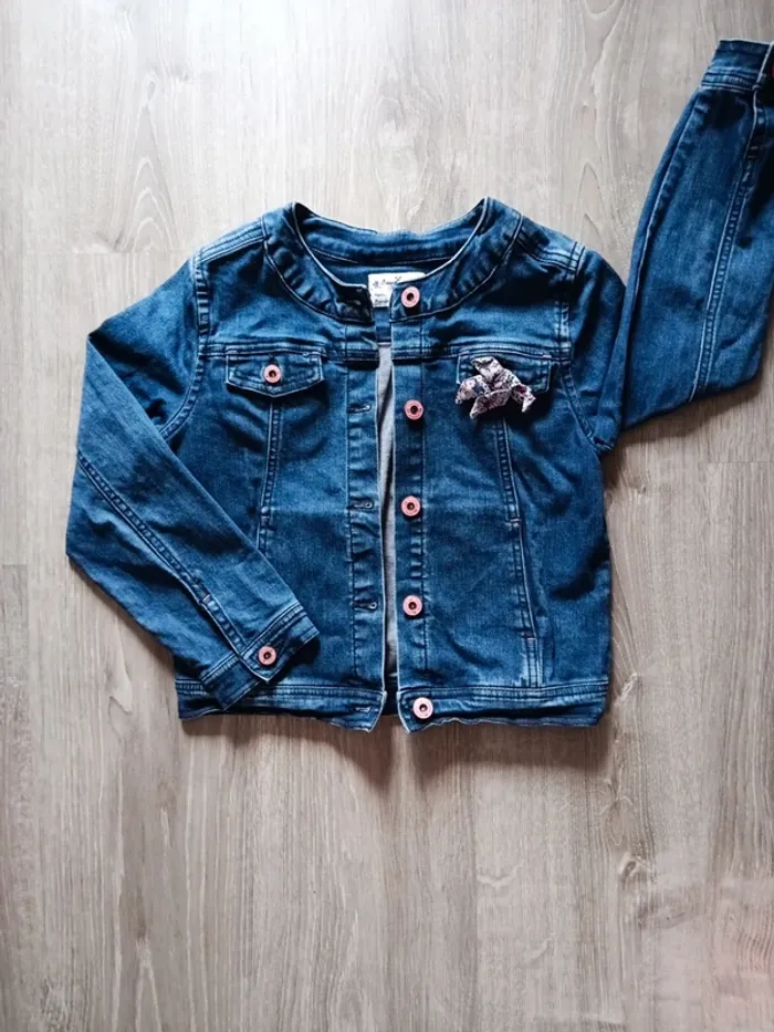 Veste en jean 8 ans